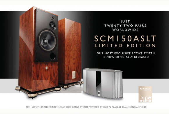 ATC SCM 150 ASLT LE loudspeakers and P6 active power amplifier